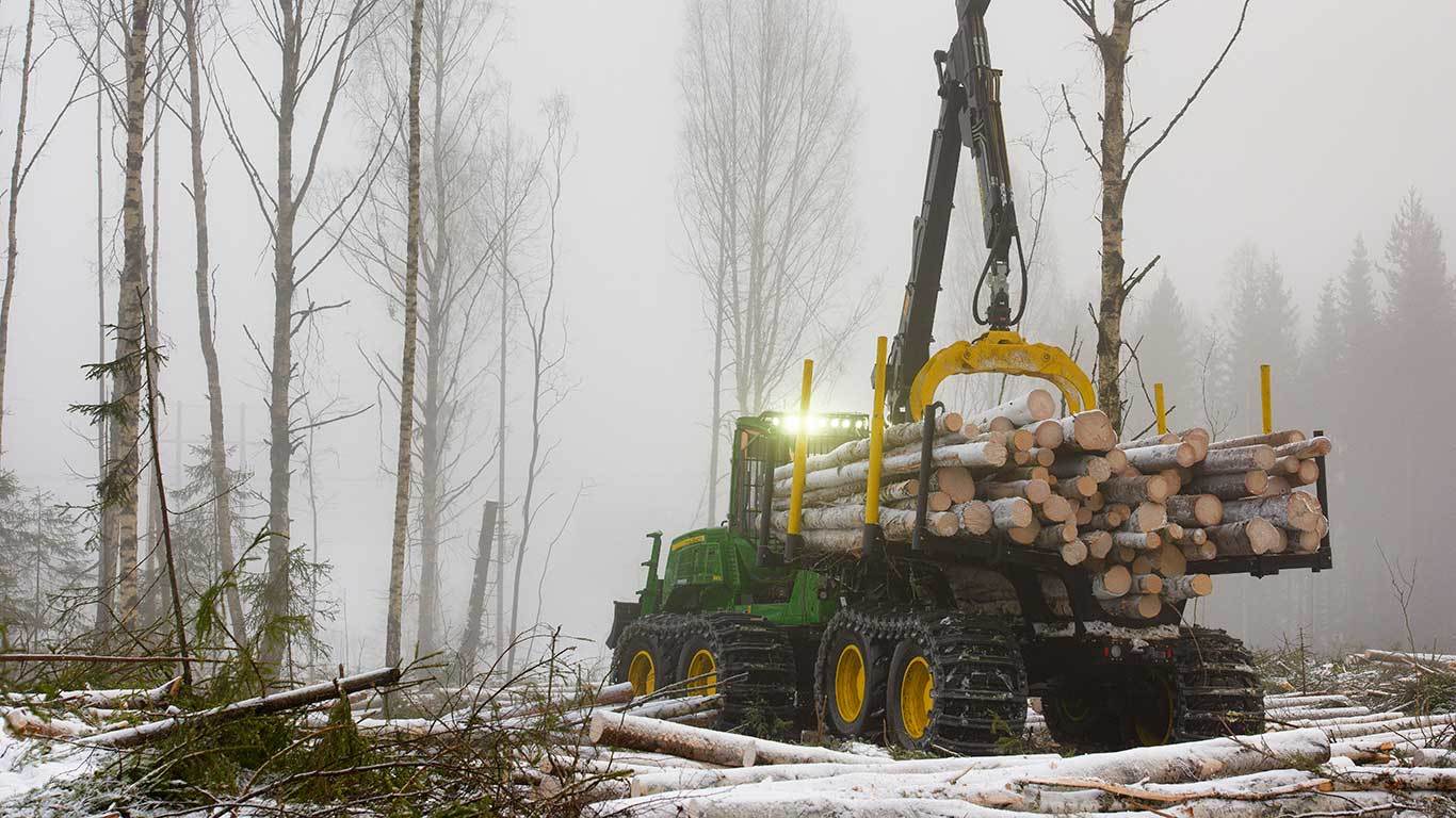 John Deere udkørselsmaskine